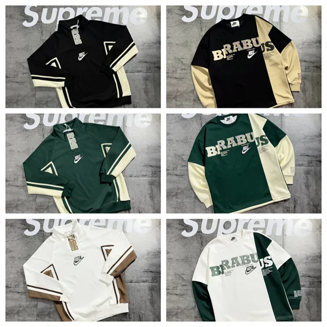 Nike Hoodies & Sweatshirts Graphic color-block and product detail image 2