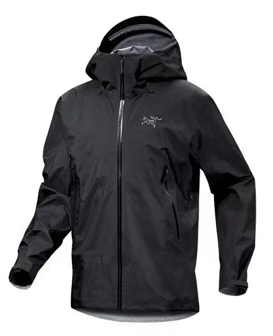Arc'teryx Jackets Hooded zip-front shell jacket with waterproof zip pockets product detail image 9