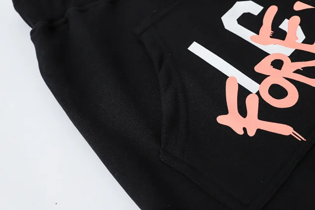DSQUARED2 Trousers Black drawstring jogger sweatpants with ICON and logo prints product detail image 13