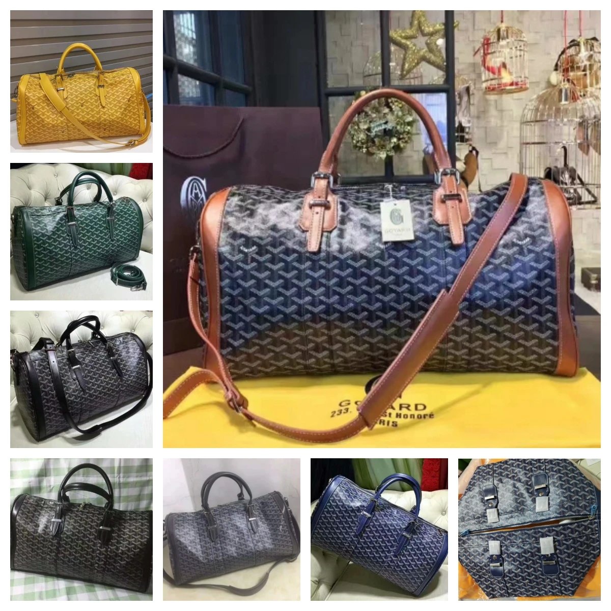 Goyard Saint Louis Travel Bag