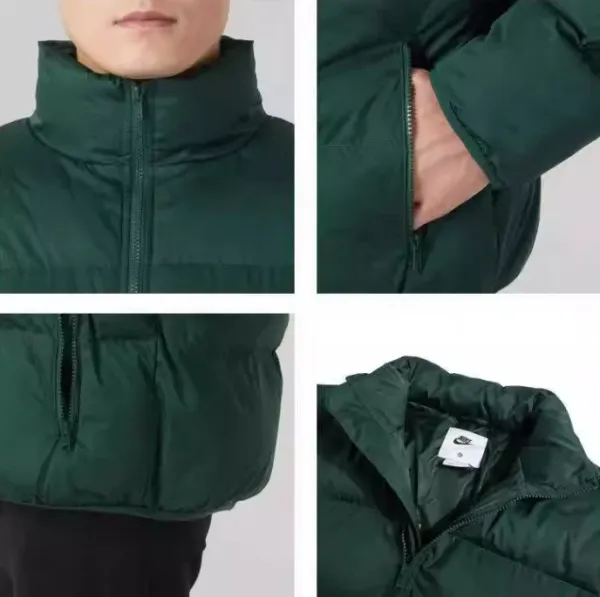 Nike Puffer Jacket Army Green Down-Jacket - 10