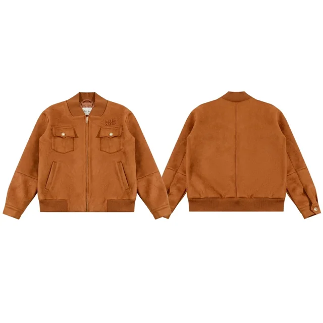 Miu Jackets Zip-front and button-front jacket styles product detail image 11