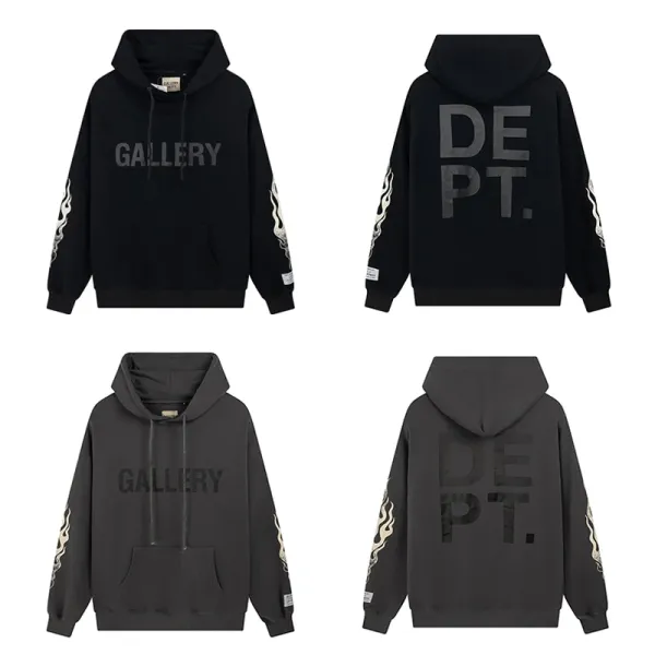 DEPT. Logo Hoodie Black - 10