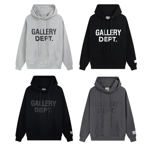 DEPT. Logo Hoodie Black - 11