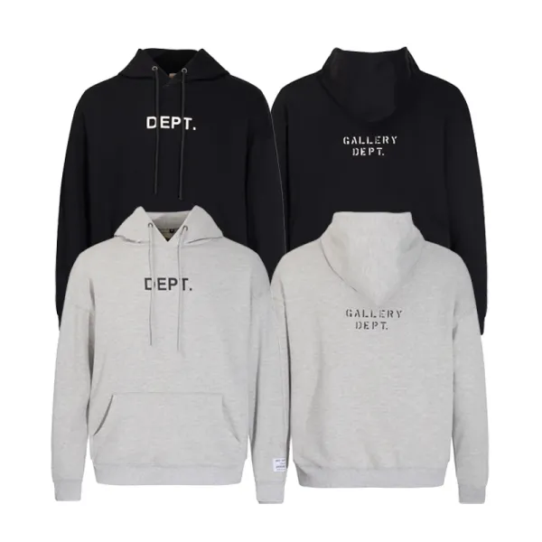 DEPT. Logo Hoodie Black - 7