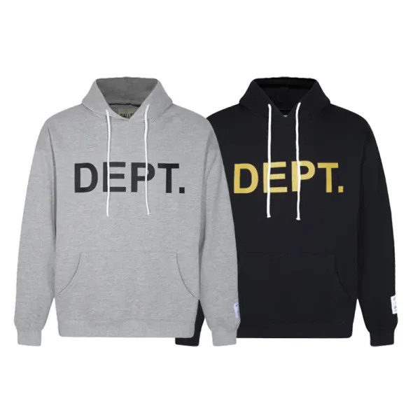 DEPT. Logo Hoodie Black - 17