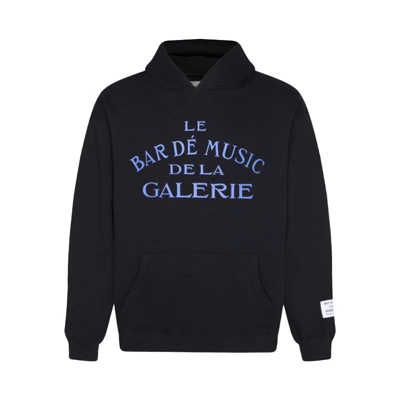 Gallery Dept Hoodie Black Blue