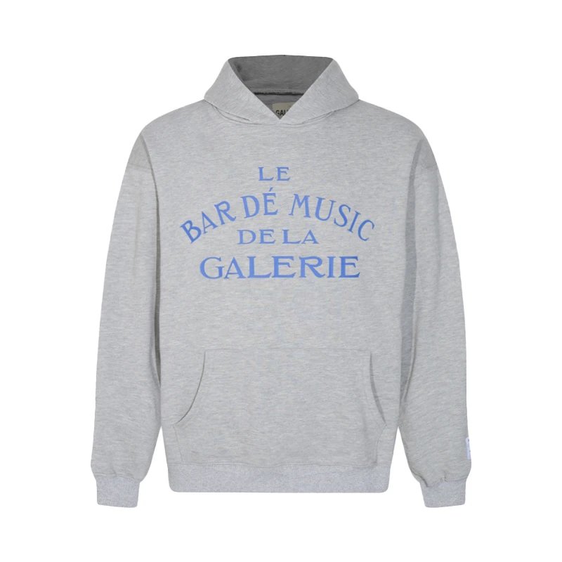 Gallery Dept Hoodie Grey Blue