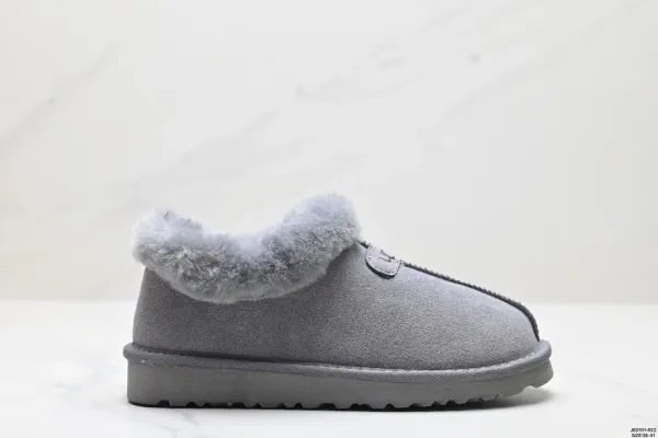 UGG Fluff Yeah Platform Slipper Beige Shearling-Lined Casual Shoes - 13
