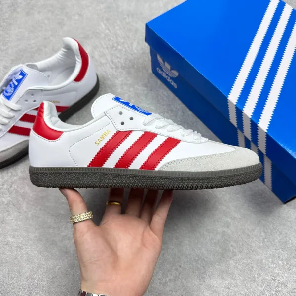 Adidas Samba OG Pink Navy Suede Sneakers - 10