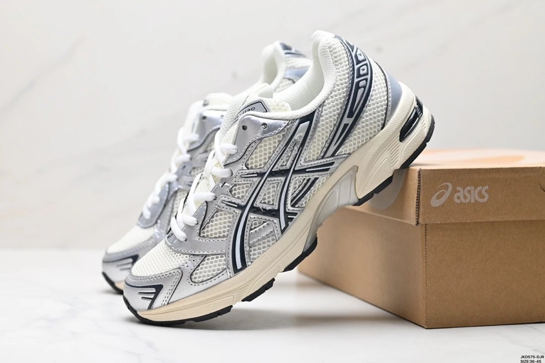ASICS Gel-1130 White Silver Navy