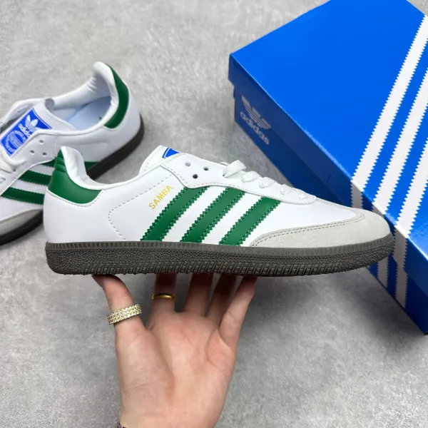 Adidas Samba OG Pink Navy Suede Sneakers - 11