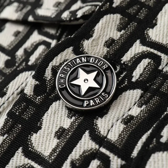 Dior Jackets Oblique Monogram Zip Jacket product detail image 8