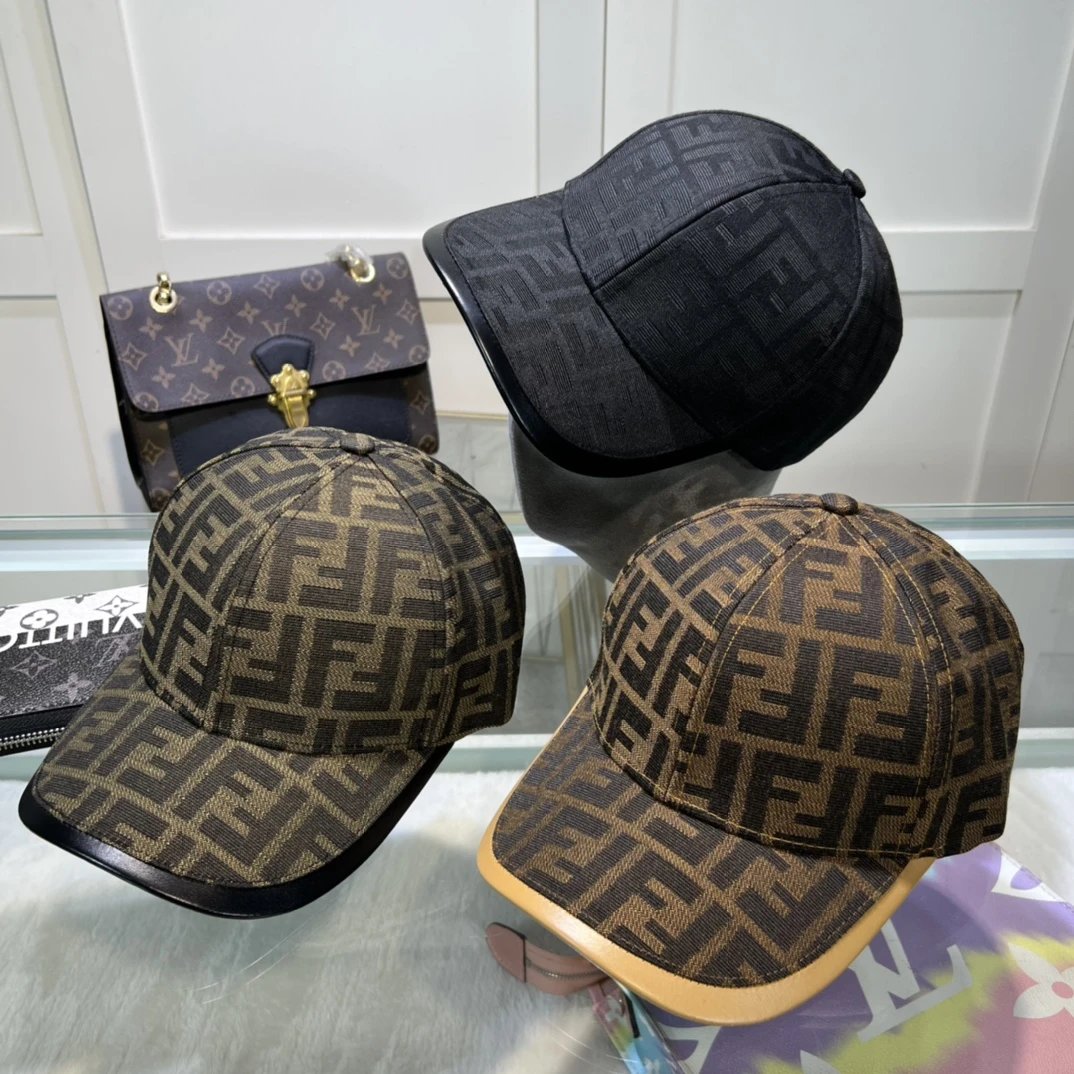 Fendi FF Logo Baseball Cap