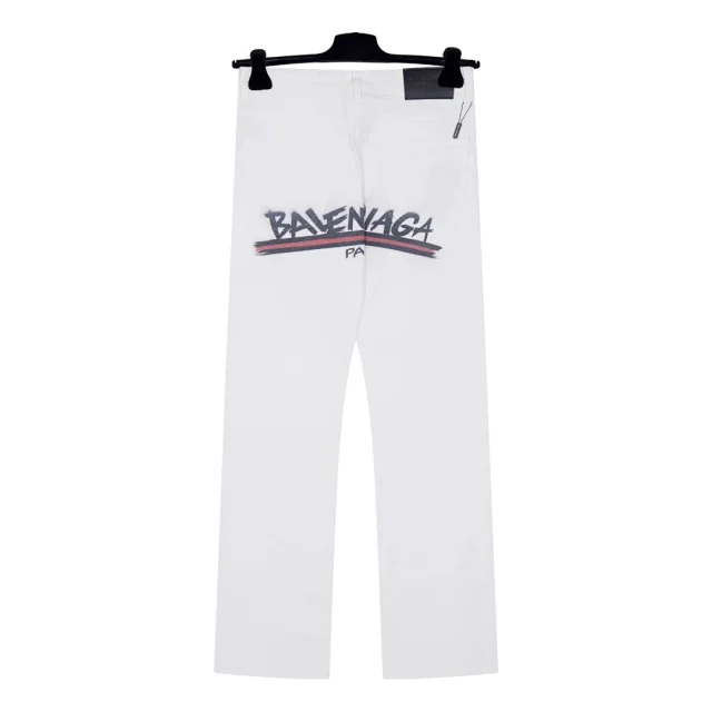 Balenciaga Jeans Logo Print product detail image 12