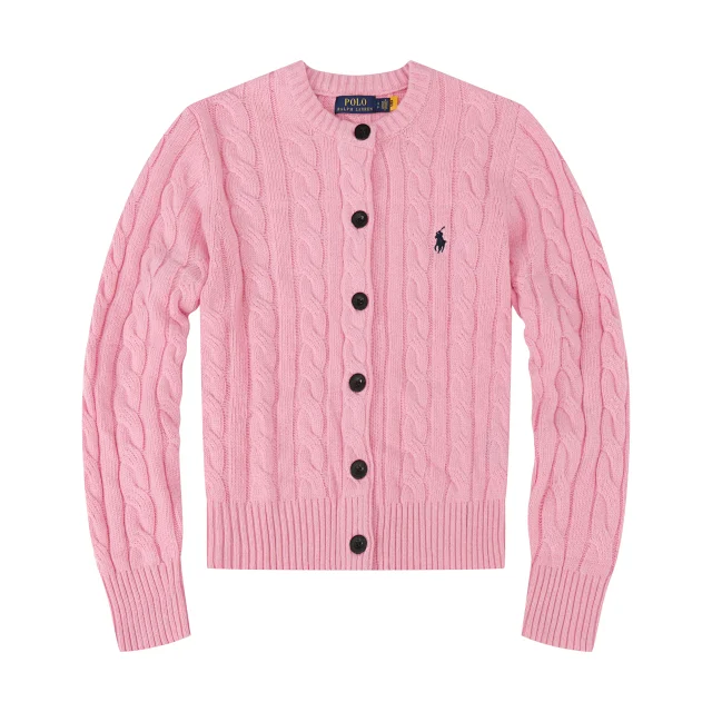 Polo Ralph Lauren Knitwear Cable-Knit Button-Front Cardigan product detail image 3