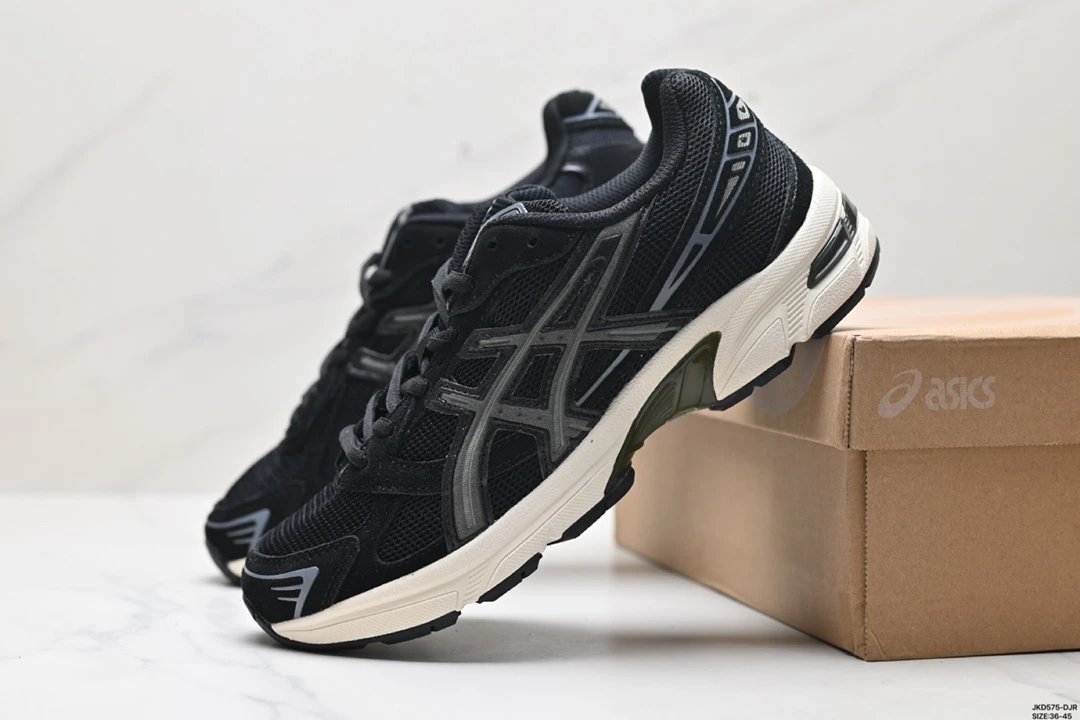 ASICS GEL-1130 Black Carbon Cream White