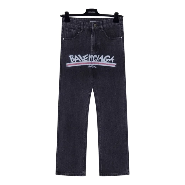 Balenciaga Jeans Logo Print product detail image 9
