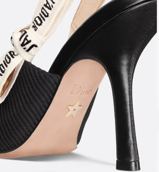 Dior J'adior Slingback Heels Black - 5