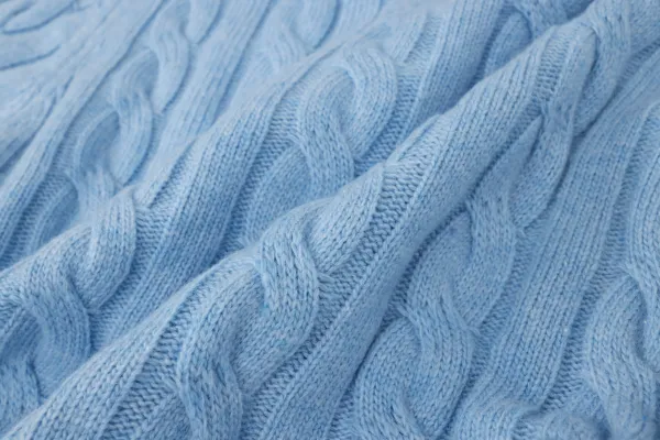 Ralph Lauren Cable Knit Cardigan Light Blue Cardigan - 12
