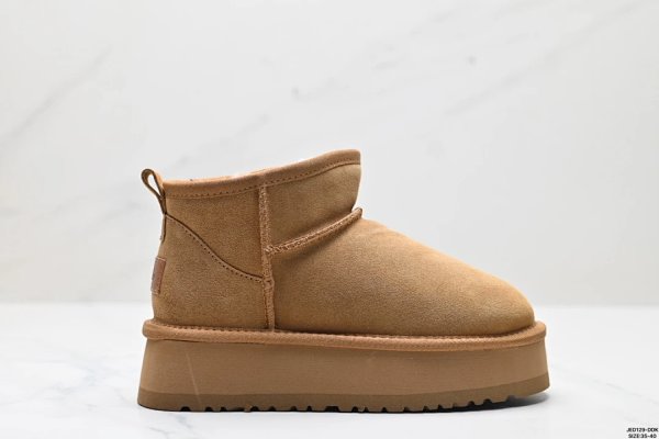 UGG Mini Platform Chestnut Suede Boots Snow Boots product listing in Litbuy spreadsheet finds