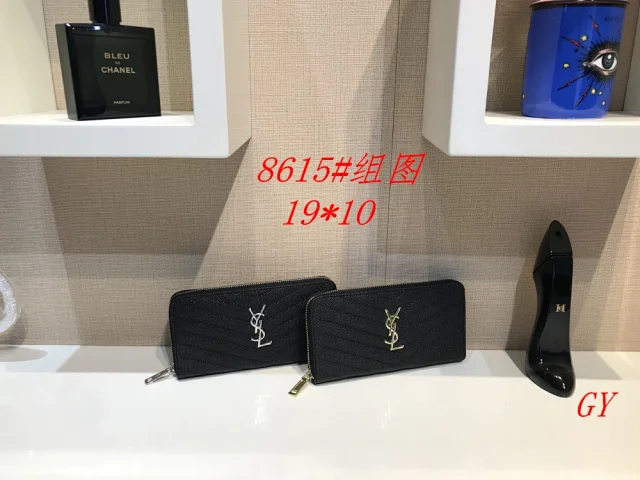 Saint Laurent Wallets & Card Holders Quilted Zip-Around Tassel Wallet product detail image 2