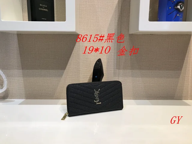 Saint Laurent Wallets & Card Holders Quilted Zip-Around Tassel Wallet product detail image 10