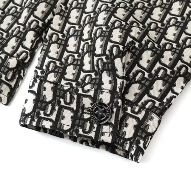 Dior Jackets Oblique Monogram Zip Jacket product detail image 10