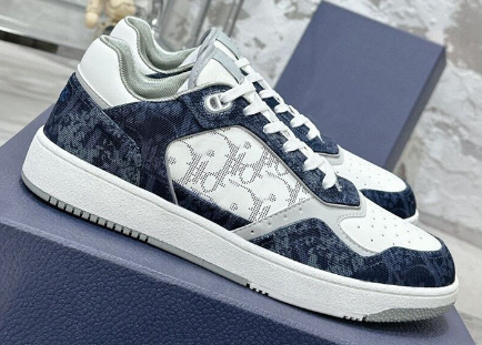 Dior B27 Low Top Oblique Denim Blue