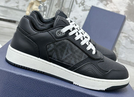Dior B27 Low Top Oblique Tonal Black