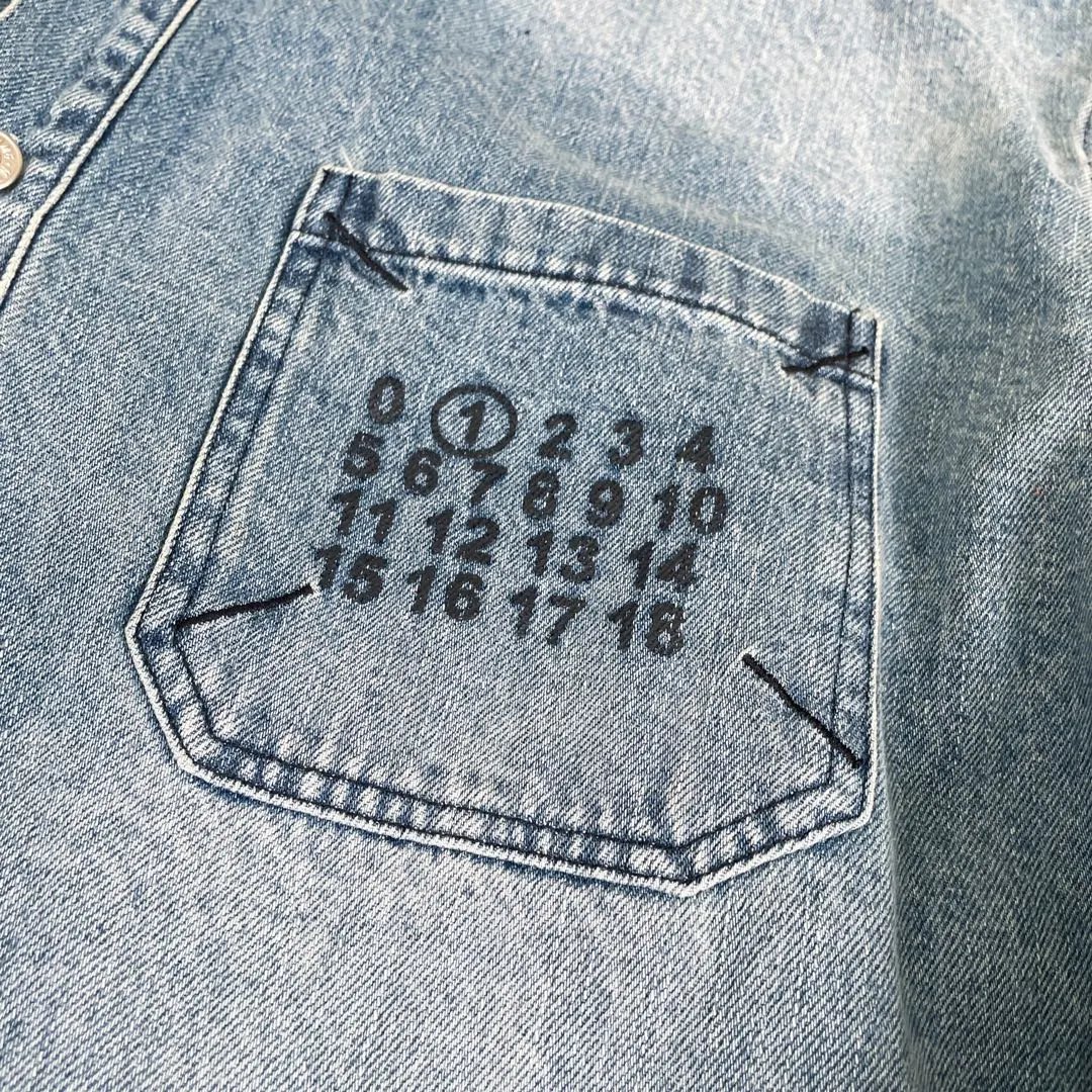 Supreme Acid Wash Black Denim Shirt - 9