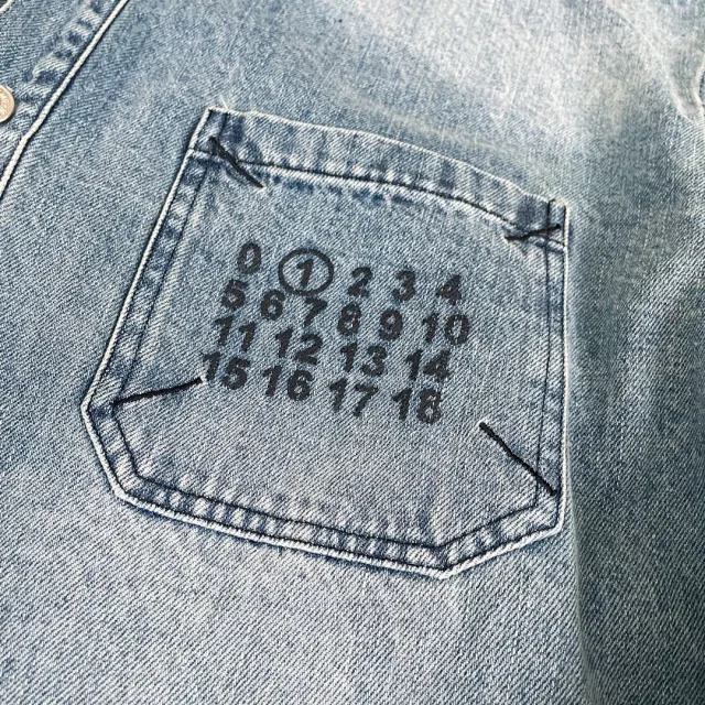 Maison Margiela Shirts Long-Sleeve Button-Up product detail image 9
