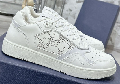 Dior B27 Low Top Oblique White Tonal