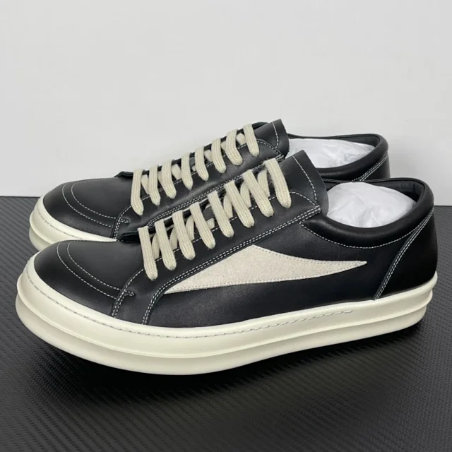 Unbranded Sneakers Low-Top with Contrast Geometric Side Panel product detail image 3