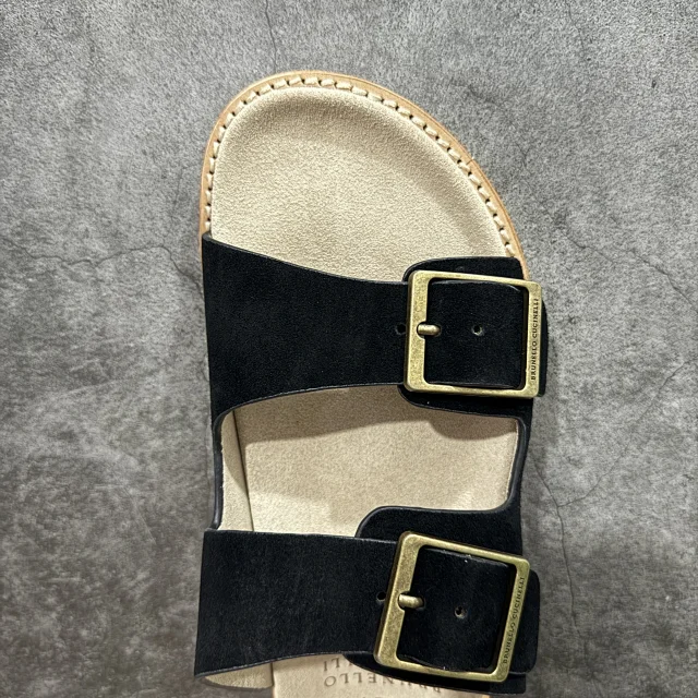 Brunello Cucinelli Slippers Suede Slide Sandals product detail image 60