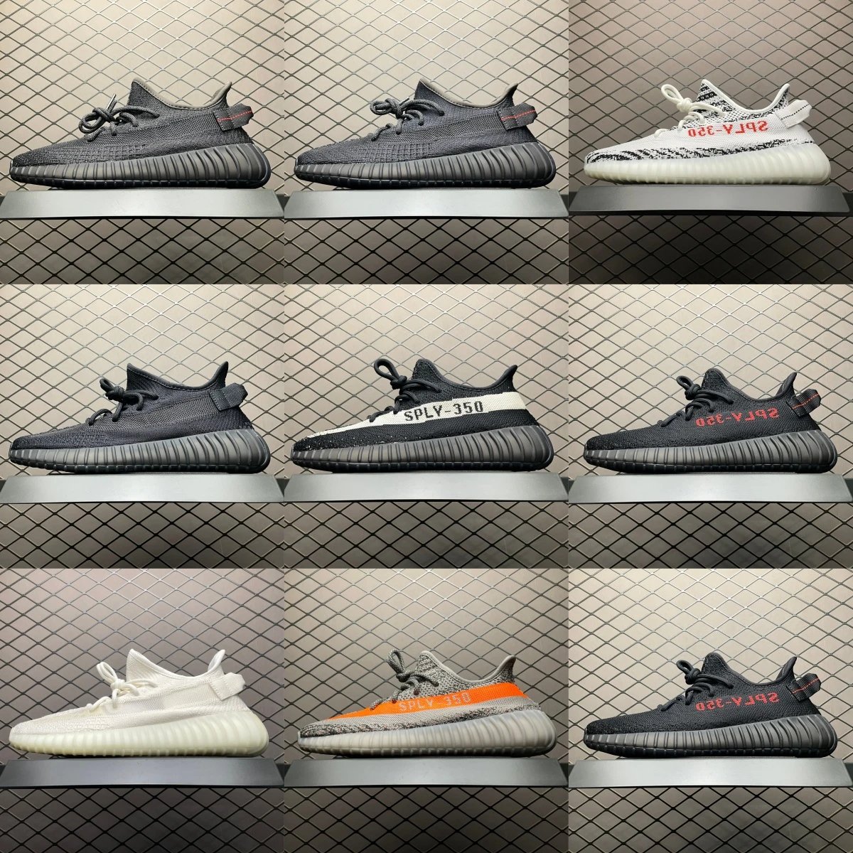 OG Version Yeezy 350V2 Full Collection - Special Sale Now - Highest Quality on the Market - New Last Design - Original Shoe & Insole Development