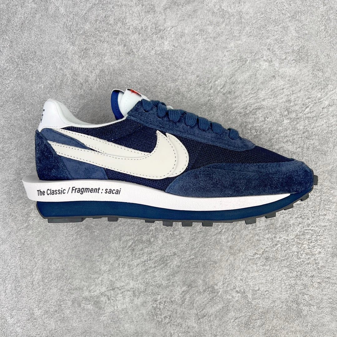 Nike Sneakers Sacai Collaboration Layered Double-Swoosh — Sacai 2.0 Lightning Joint Blue DH 2684-400