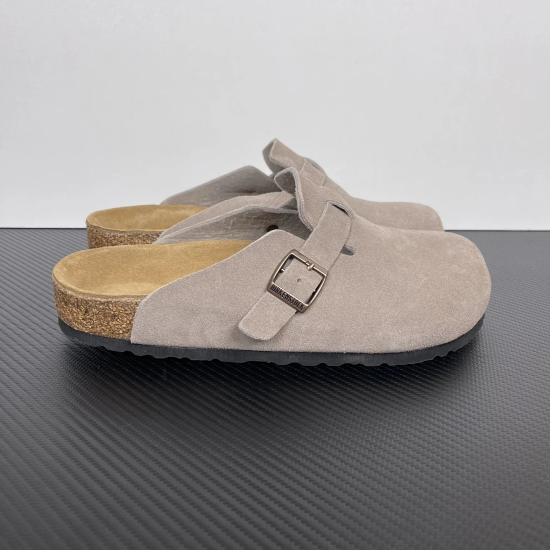Birkenstock Toe Loop Slides - Khaki