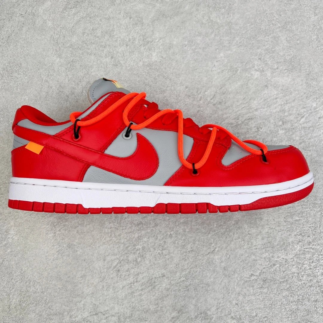OW DUNK Grey Red CT0856-600