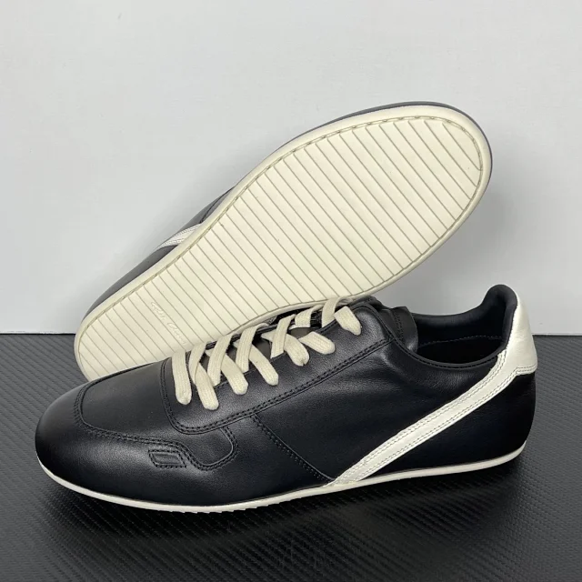Unbranded Sneakers Low-Top Lace-Up with Contrast Diagonal Side Stripe product detail image 7