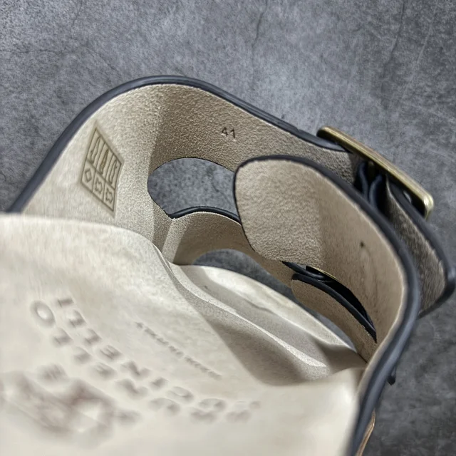 Brunello Cucinelli Slippers Suede Slide Sandals product detail image 63