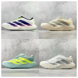 thumbnail for The HD version of the AD Adizero Evo SL features a breathable mesh upper that fits the positioning of daily training shoes and is more durable