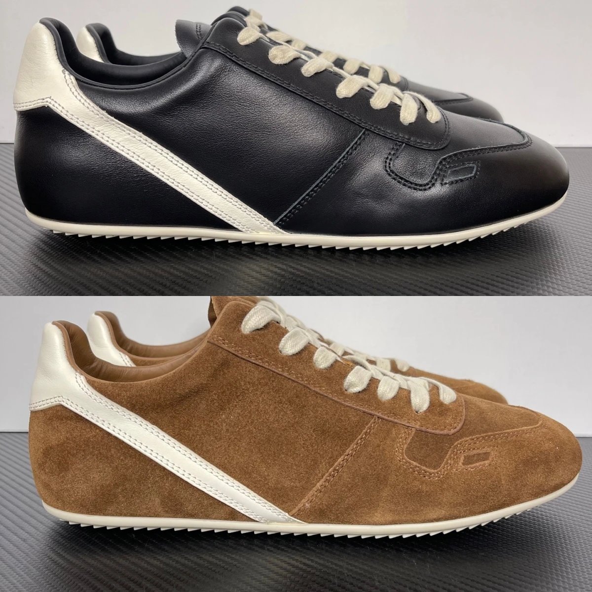 Unbranded Sneakers Low-Top Lace-Up with Contrast Diagonal Side Stripe image 1
