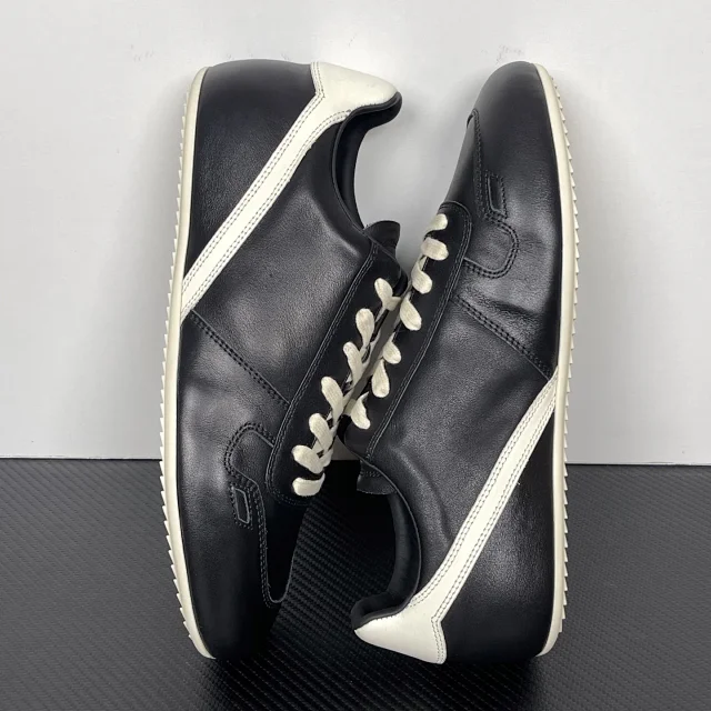 Unbranded Sneakers Low-Top Lace-Up with Contrast Diagonal Side Stripe product detail image 9