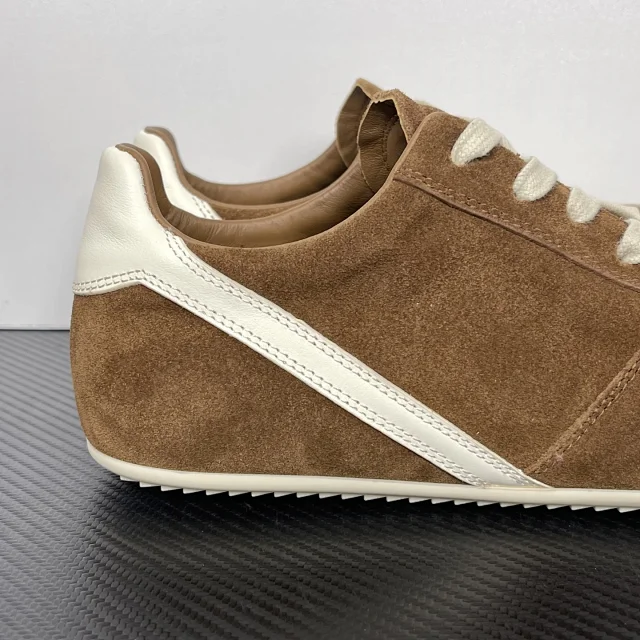 Unbranded Sneakers Low-Top Lace-Up with Contrast Diagonal Side Stripe product detail image 13