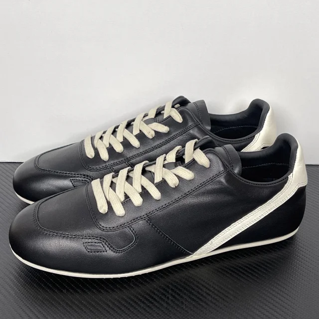 Unbranded Sneakers Low-Top Lace-Up with Contrast Diagonal Side Stripe product detail image 8