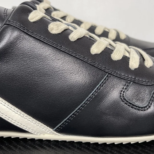 Unbranded Sneakers Low-Top Lace-Up with Contrast Diagonal Side Stripe product detail image 5