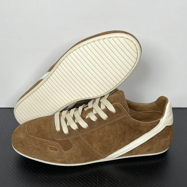 Unbranded Sneakers Low-Top Lace-Up with Contrast Diagonal Side Stripe product detail image 16