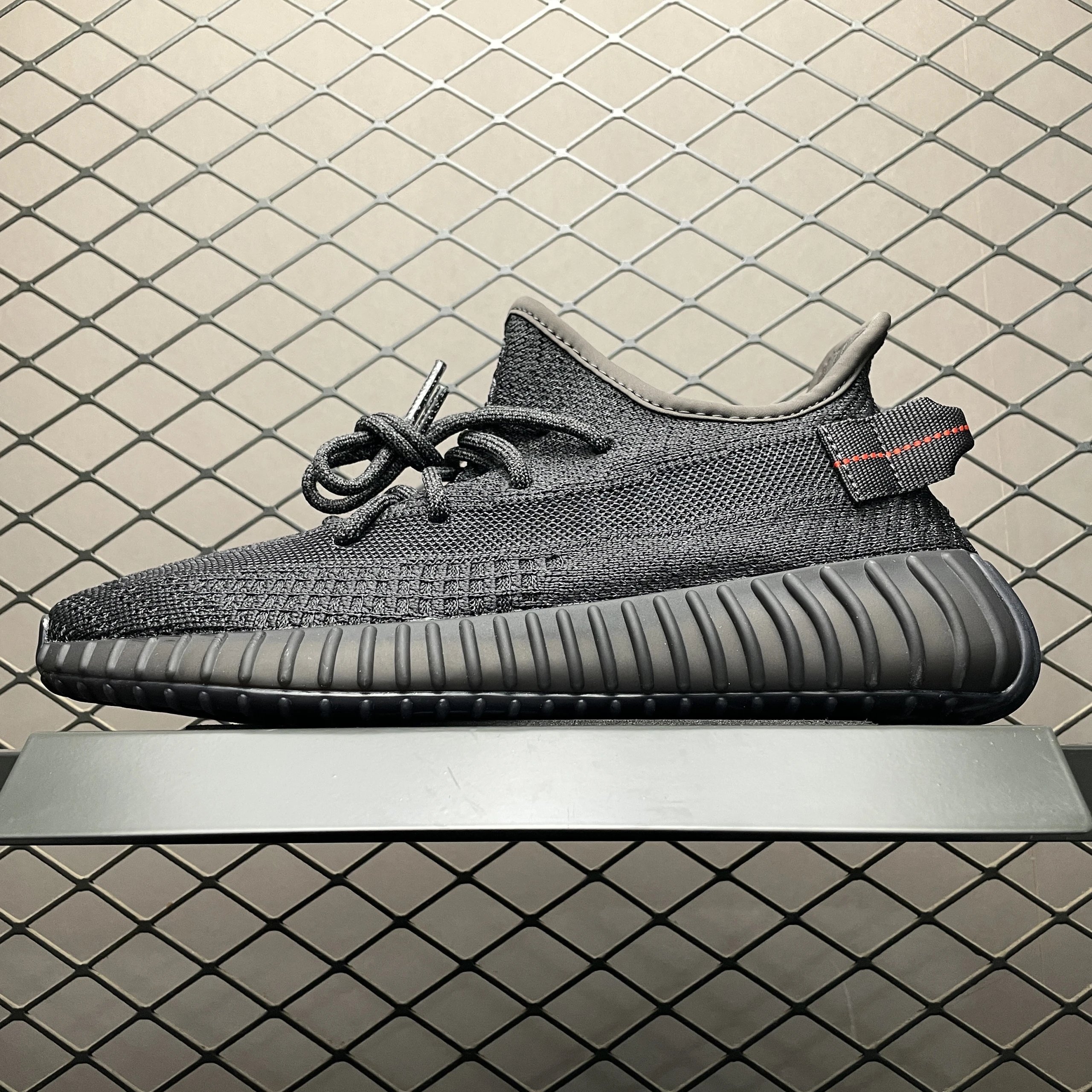 Yeezy 350V2 Black Static Reflective 9007