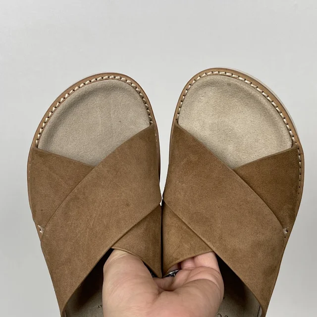 Brunello Cucinelli Slippers Suede Slide Sandals product detail image 46